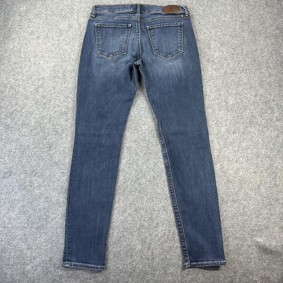 Lucky Brand Brooke Skinny Jeans Womens 6 28x27 Blue Medium Wash Stretch Denim - Picture 13 of 14